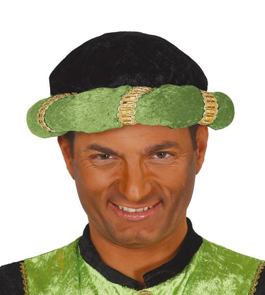 Feestbazaar Groene tulband Sultan