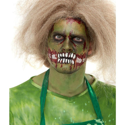 Feestbazaar Groene Zombie Make-up Kit