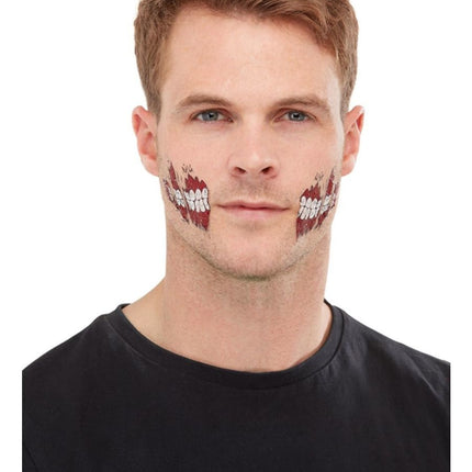 Feestbazaar Groene Zombie Make-up Kit