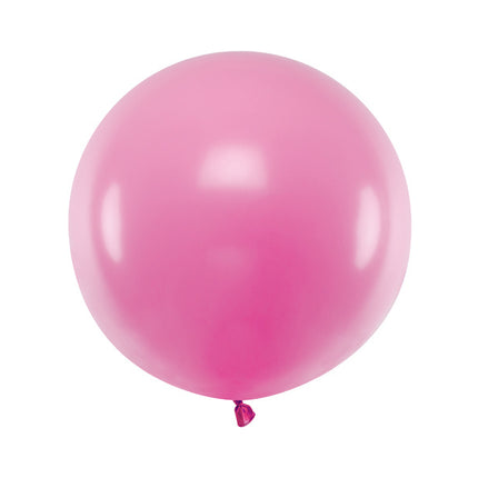 Feestbazaar Grote Ballon 60 cm Pastel Fuchsia