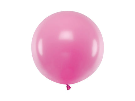 Feestbazaar Grote Ballon 60 cm Pastel Fuchsia