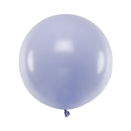 Feestbazaar Grote Ballon 60 cm Pastel Licht Lila