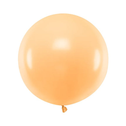 Feestbazaar Grote Ballon 60 cm Pastel Light Peach