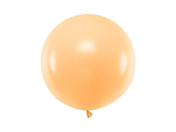 Feestbazaar Grote Ballon 60 cm Pastel Light Peach