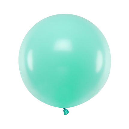 Feestbazaar Grote Ballon 60 cm Pastel Mint