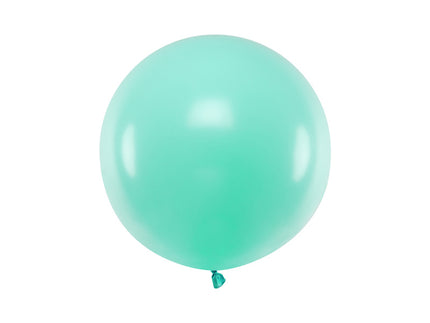 Feestbazaar Grote Ballon 60 cm Pastel Mint