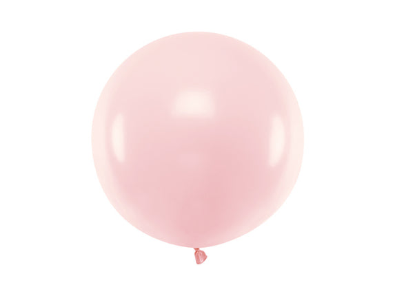 Feestbazaar Grote Ballon 60 cm Pastel Pale Pink