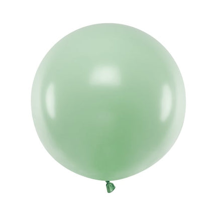 Feestbazaar Grote Ballon 60 cm Pastel Pistachio