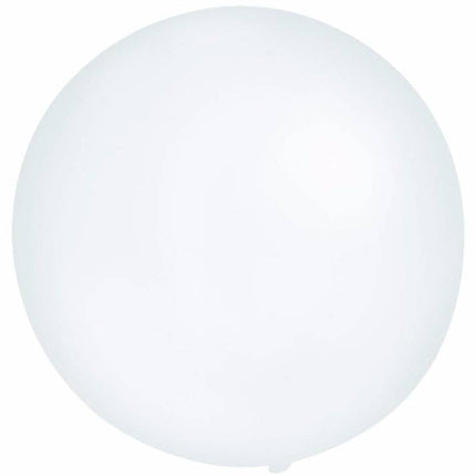 Feestbazaar Grote Ballon Transparant 90 cm