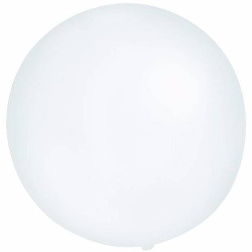 Feestbazaar Grote Ballon Transparant 90 cm
