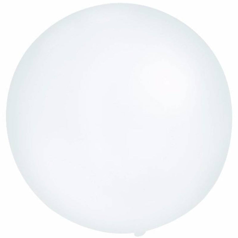 Feestbazaar Grote Ballon Transparant 90 cm