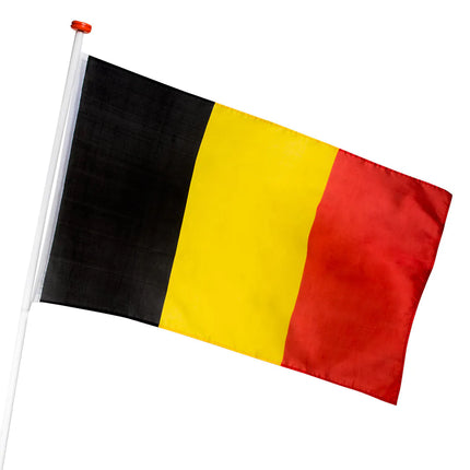 Feestbazaar Grote Belgische vlag 150 x 90 cm