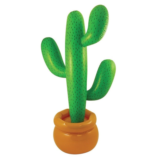 Feestbazaar Grote Opblaas Cactus 170cm