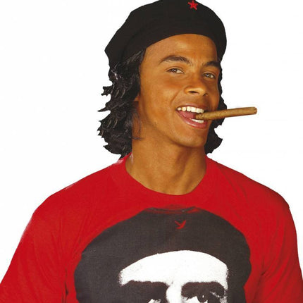 Feestbazaar Guevara muts met haar