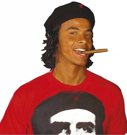 Feestbazaar Guevara muts met haar