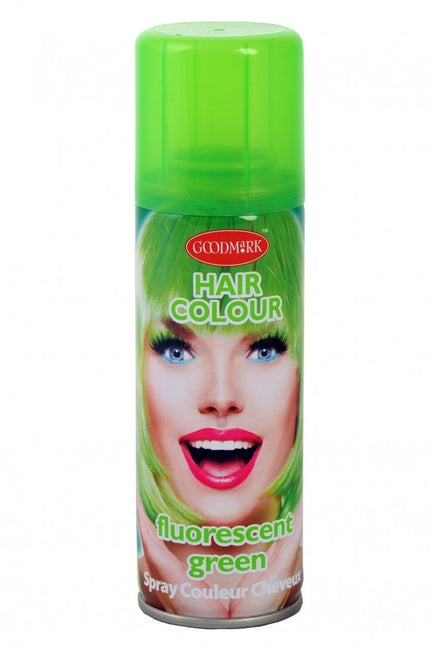 Feestbazaar Haarspray Fluor Groen