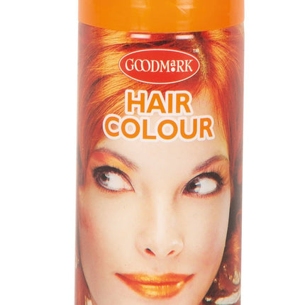 Feestbazaar Haarspray fluor oranje