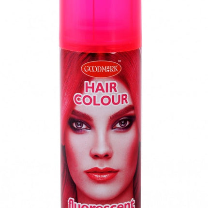 Feestbazaar Haarspray Fluor Pink