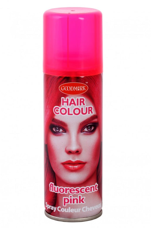 Feestbazaar Haarspray Fluor Pink