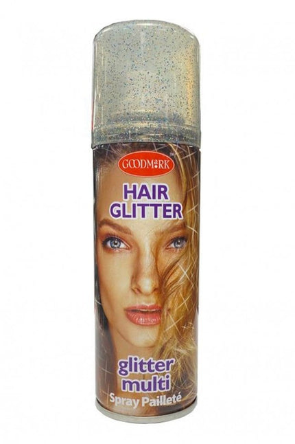 Feestbazaar Haarspray glitter multi