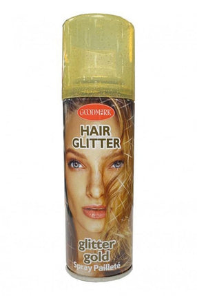 Feestbazaar Haarspray glittergoud 125ml