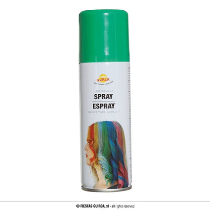 Feestbazaar Haarspray groen