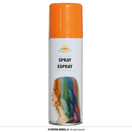 Feestbazaar Haarspray oranje