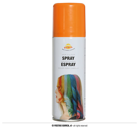 Feestbazaar Haarspray oranje