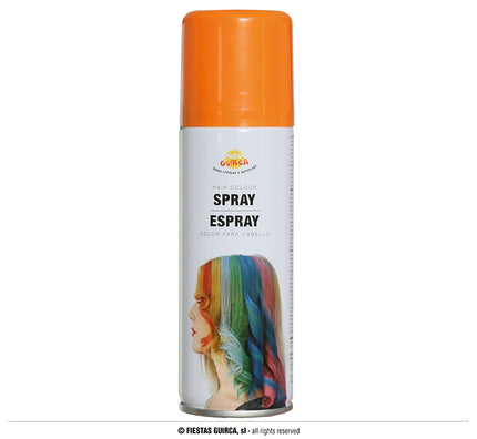 Feestbazaar Haarspray oranje