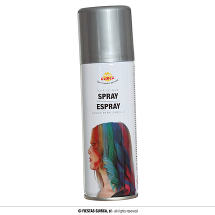 Feestbazaar Haarspray Zilver