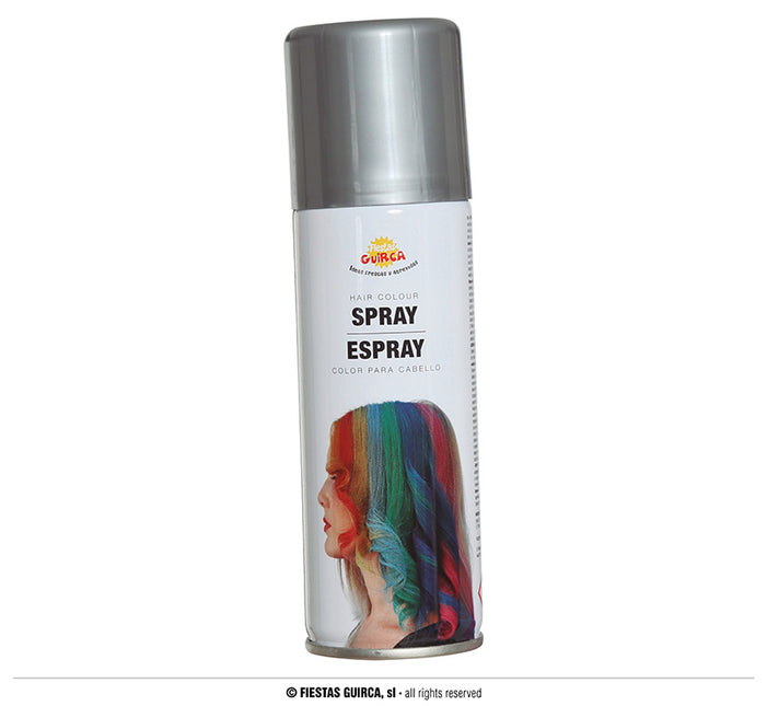 Feestbazaar Haarspray Zilver