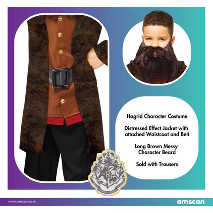 Feestbazaar Hagrid Kostuum Kind Official