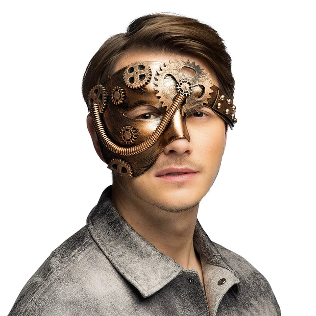 Feestbazaar Halfmasker Operapunk