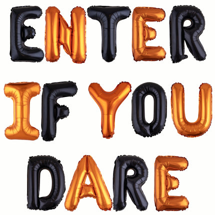 Feestbazaar Halloween Ballonnenset "Enter If You Dare"