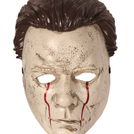 Feestbazaar Halloween Bloederige Gezichtslook Masker