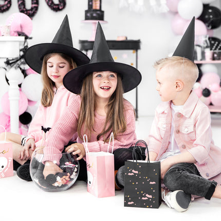Feestbazaar Halloween Cadeautas Vleermuizen Zwart