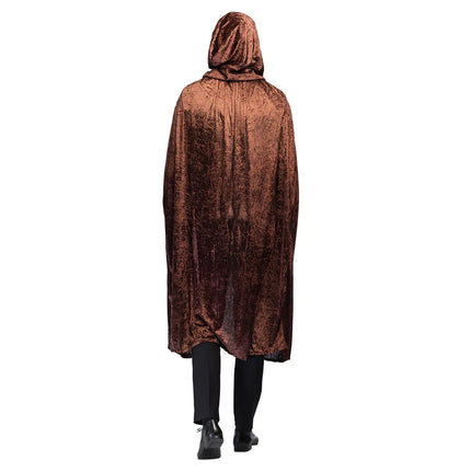Feestbazaar Halloween Cape Dawn Bruin