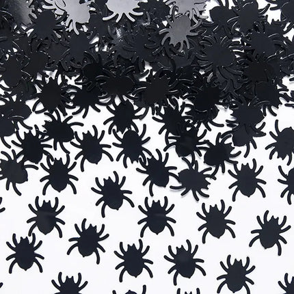 Feestbazaar Halloween Confetti Spinnen 1,2cm (15gr)
