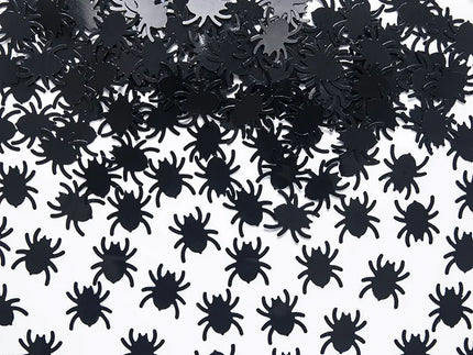 Feestbazaar Halloween Confetti Spinnen 1,2cm (15gr)