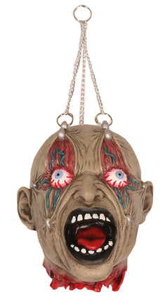 Feestbazaar Halloween Decoratie Hangend Hoofd Horror