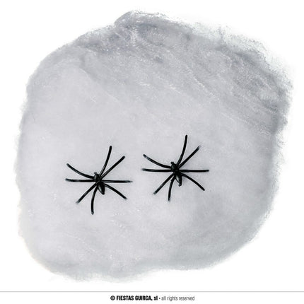 Feestbazaar Halloween Decoratie Spinnenweb 40 Gram