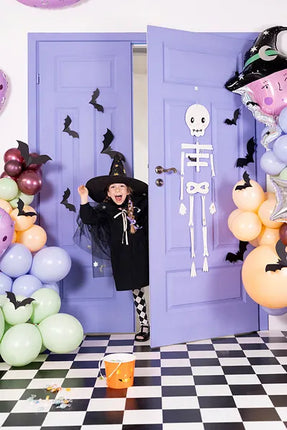 Feestbazaar Halloween Hangdecoratie Vleermuizen (6st)
