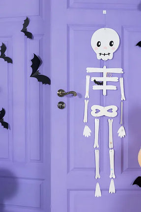 Feestbazaar Halloween Hangdecoratie Vleermuizen (6st)