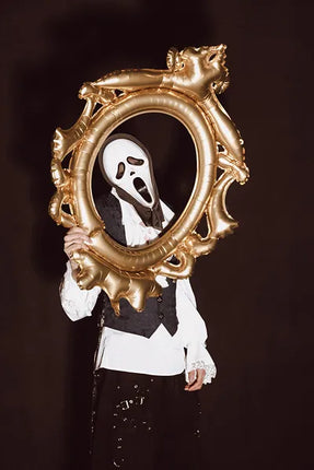 Feestbazaar Halloween Hooded Masker