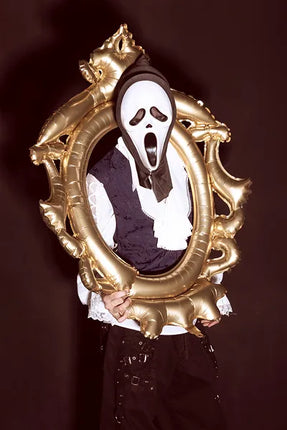 Feestbazaar Halloween Hooded Masker