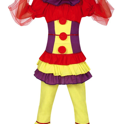 Feestbazaar Halloween Kostuum Pennywise Meisje