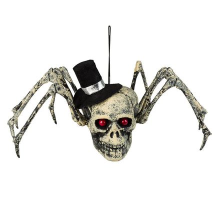 Feestbazaar Halloween Schedelspin met Hoge Hoed