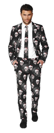 Feestbazaar Halloween Skeleton maatpak
