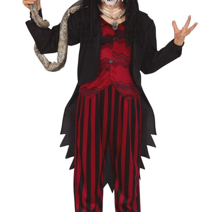 Feestbazaar Halloween Voodoo Koning Pak Kind