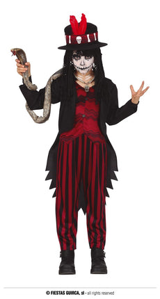 Feestbazaar Halloween Voodoo Koning Pak Kind